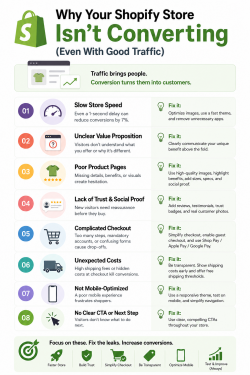 Why Your Shopify Store Isn’t Converting (Even With Good Traffic)