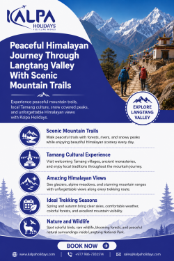 Experience Peaceful Himalayan Trails With Stunning Mountain Views in Nepal
