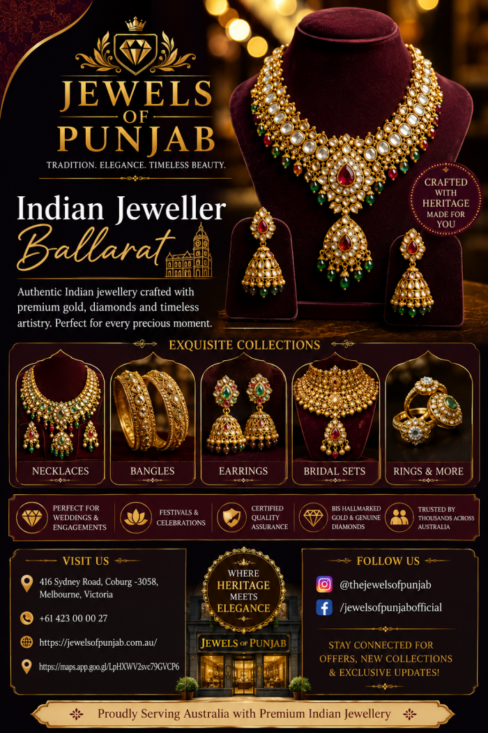 Indian Jeweller Ballarat | Premium Gold, Diamond & Bridal Jewellery
