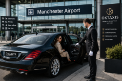 Manchester Airport Chauffeur Service | OkTaxis UK