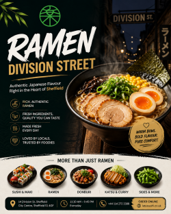 Best Ramen on Division Street Sheffield – Authentic Japanese Flavours