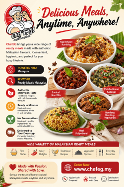 ChefEG Malaysia – Ready Meals Crafted with Authentic Flavours