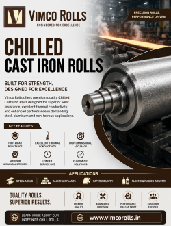 Reliable Rolling Mill Solutions with Vimco Rolls