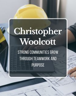 Christopher Woolcott Explains How to Improve Community Projects