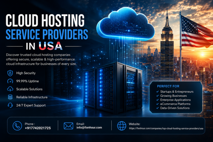 Cloud Hosting Service Providers in USA | Top Trusted Companies