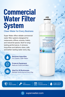 Commercial Water Filter System for Better Water Quality