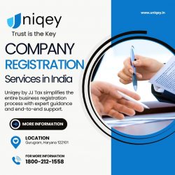 Company Registration Services in India | Uniqey by JJ Tax