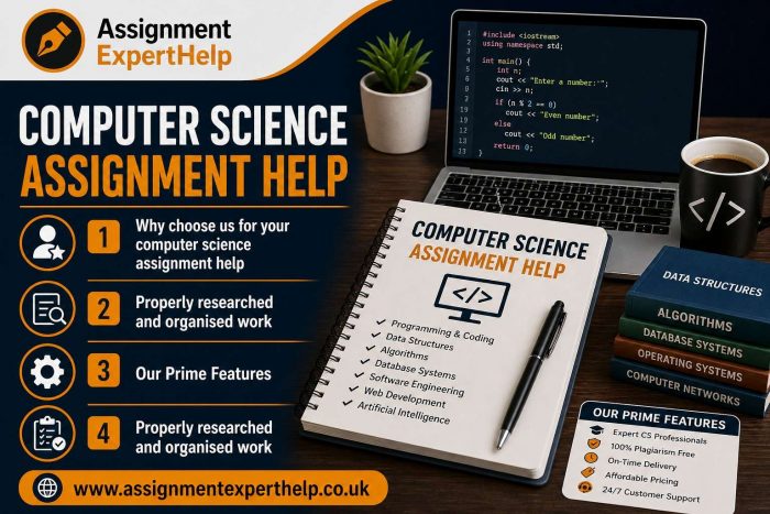 Computer Science Assignment Help – Smart Solutions for Future Tech Professionals
