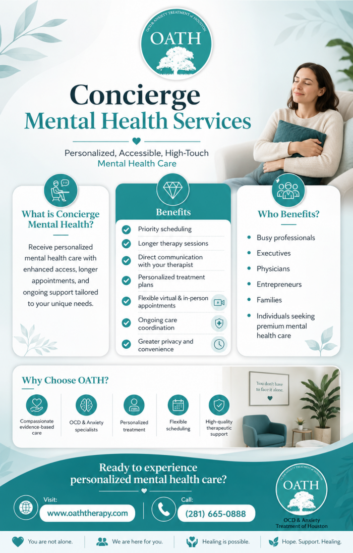 Concierge Mental Health Services by Oath Therapy