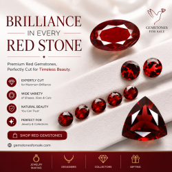 Premium Red Gemstones Collection | Gemstones For Sale