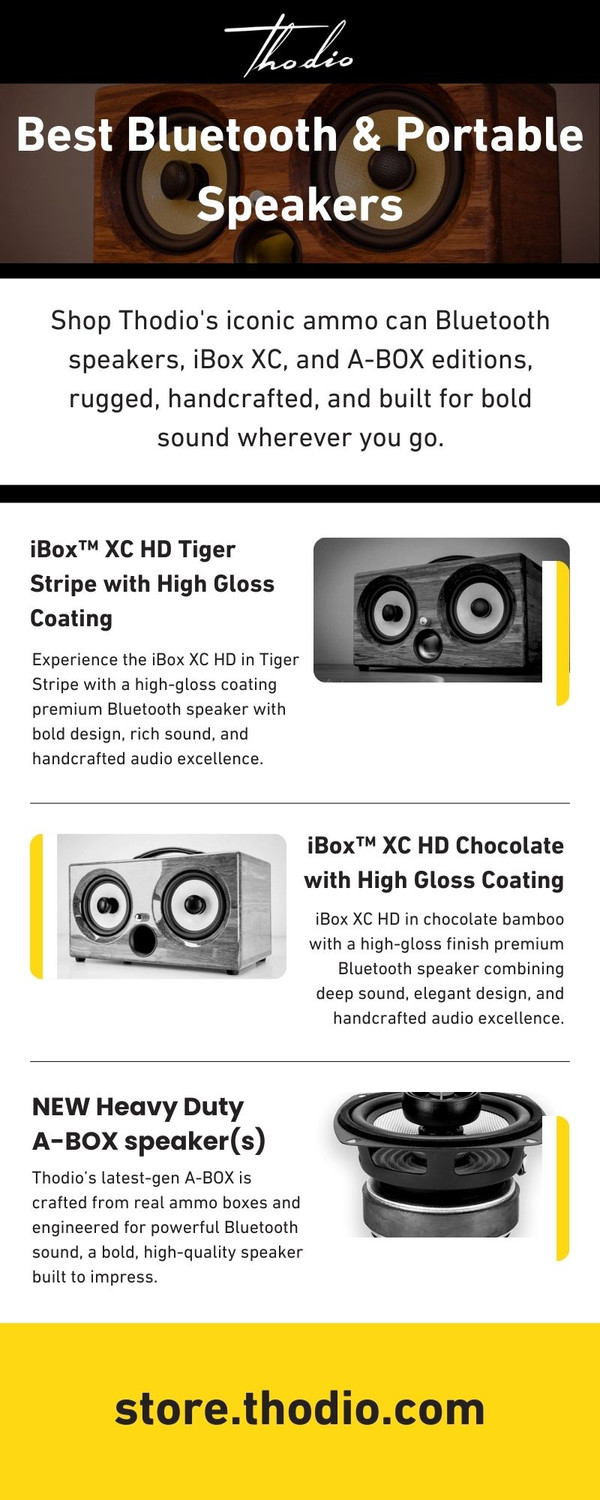 Best Bluetooth Portable Speakers for Powerful Sound Anywhere