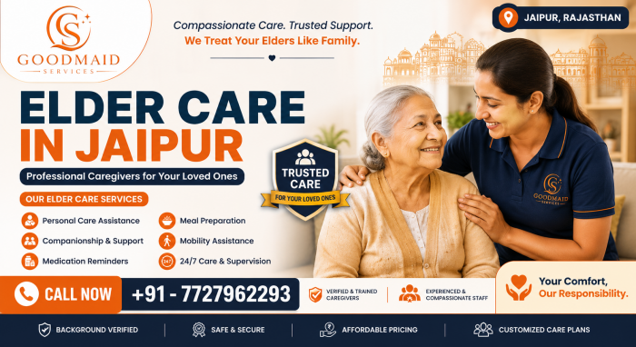 Reliable Senior Citizen Care Taker In Jaipur for Your Loved Ones