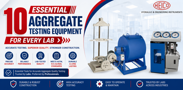 10 Essential Aggregate Testing Equipment for Every Lab