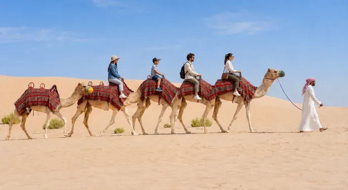 Best Camel Trekking Abu Dhabi Experience at Affordable Prices