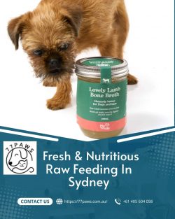 Fresh & Nutritious Raw Feeding In Sydney