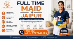Hire Full Time Maid in Jaipur for Daily Household Support