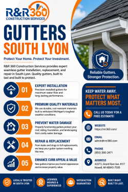 Professional Gutters South Lyon R&R 360 Construction