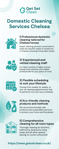 Enjoy a Healthier Home with Domestic Cleaning Services Chelsea