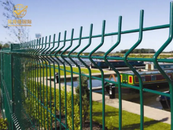 3d curved fence