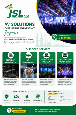 AV Solutions & Equipment Rental Malaysia |JSL Asia