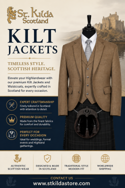 Authentic Kilt Jackets for Every Highland Occasion