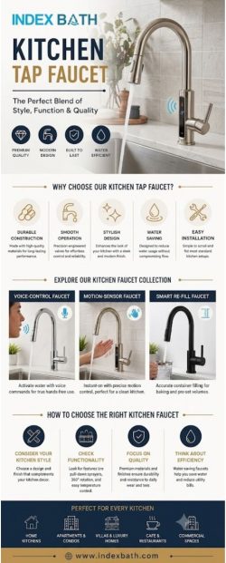 Upgrade Your Kitchen with Smart, Premium Tap Faucets!