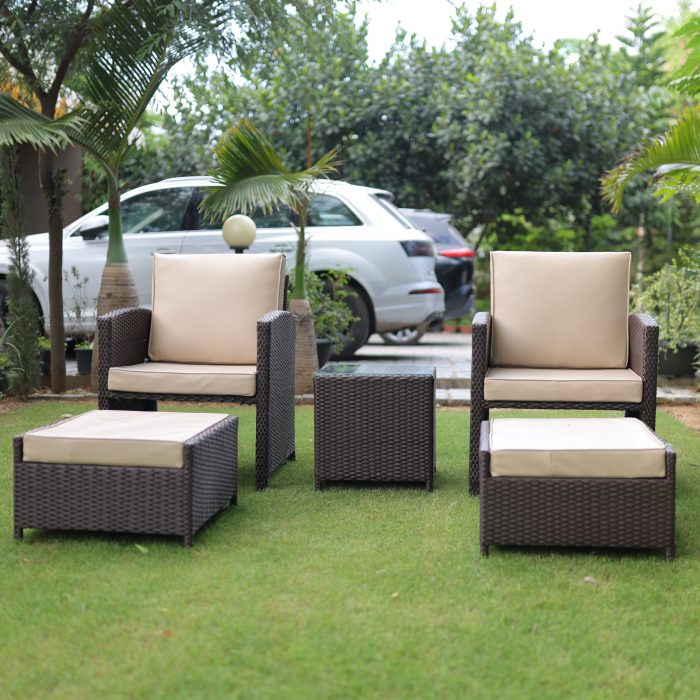 Luxury Rattan Sofa Set For Garden – Perfect for Outdoor Relaxation