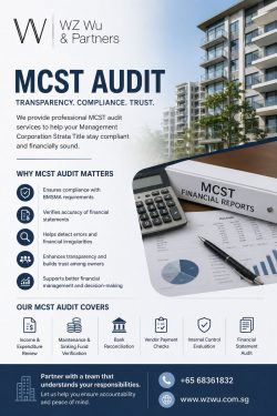 MCST Audit Services Singapore | Ensure Transparency, Compliance & Financial Confidence