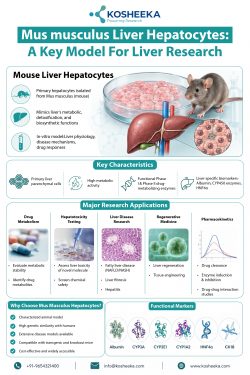 Mus musculus Liver Hepatocytes: A Key Model for Liver Research