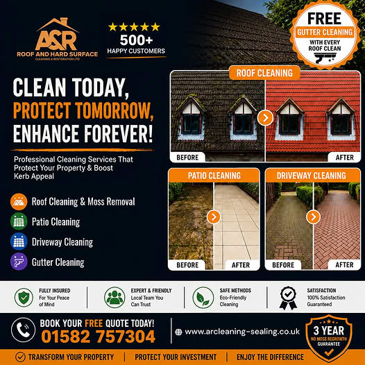 Give Your Home the Roof Cleaning Refresh It Deserves!