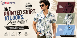 One Printed Shirt. 10 Looks. Zero Effort