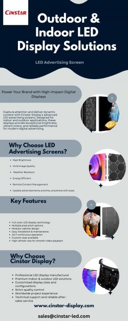 Outdoor & Indoor LED Display Solutions