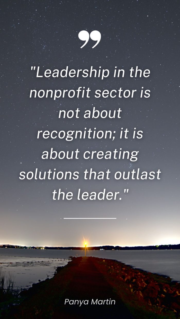 Panya Martin Discusses Mission Driven Nonprofit Leadership