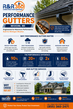 Performance Gutters Wixom MI by R&R 360 Construction Services