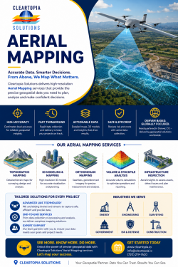 Precision Aerial Mapping Solutions | Cleartopia Solutions