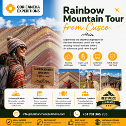 Rainbow Mountain Tour from Cusco with Local Guides