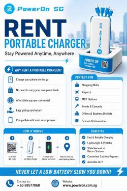 Rent Portable Charger – Stay Powered Anytime, Anywhere