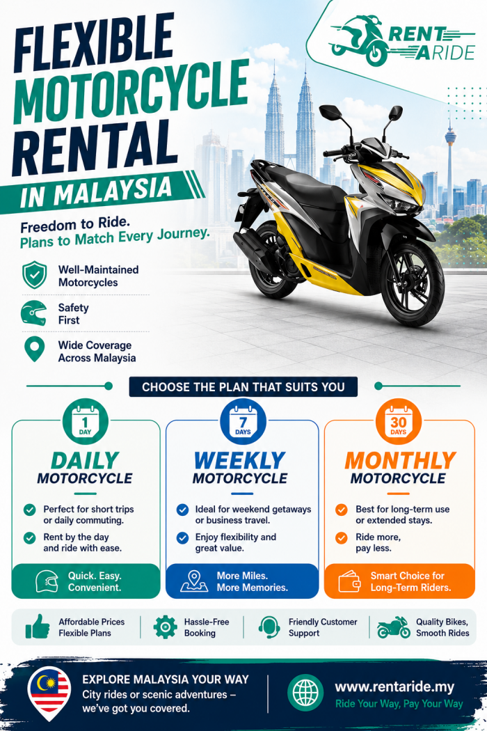 Ride Malaysia with Flexible Motorcycle Rentals