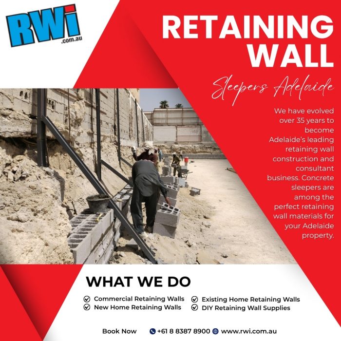 Retaining Wall Sleepers Adelaide