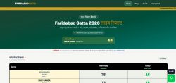 FaridabadSatta.com – Latest Results & Historical Chart Archive