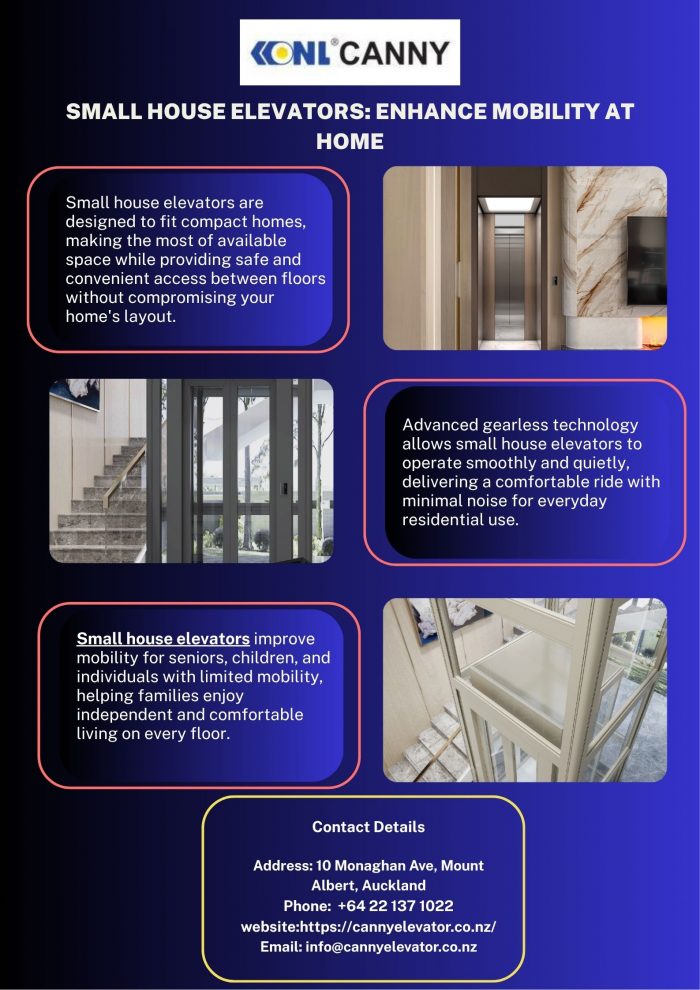 Small House Elevators: Enhance Mobility at Home