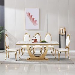 Shop Premium Dining Table with Chairs for Modern Homes Online in India