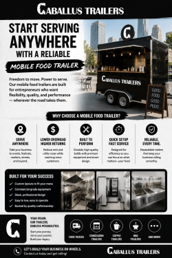 Start Serving Anywhere with a Reliable Mobile Food Trailer