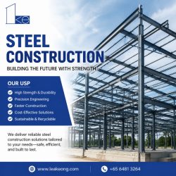 Steel Construction Building Solutions for Strong, Durable & Modern Infrastructure