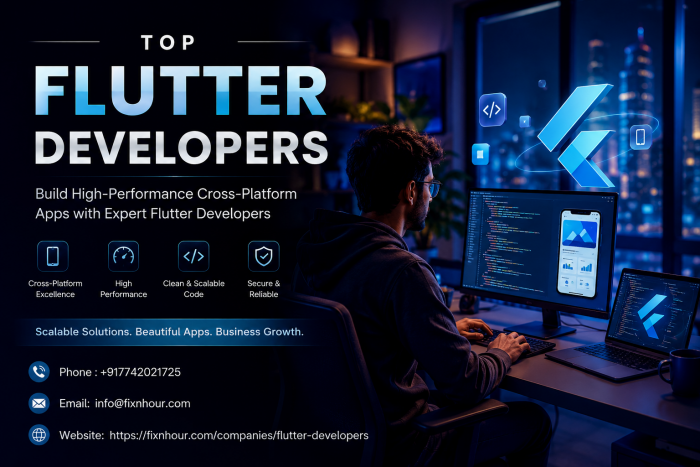 Top Flutter Developers | Hire Expert Flutter App Developers