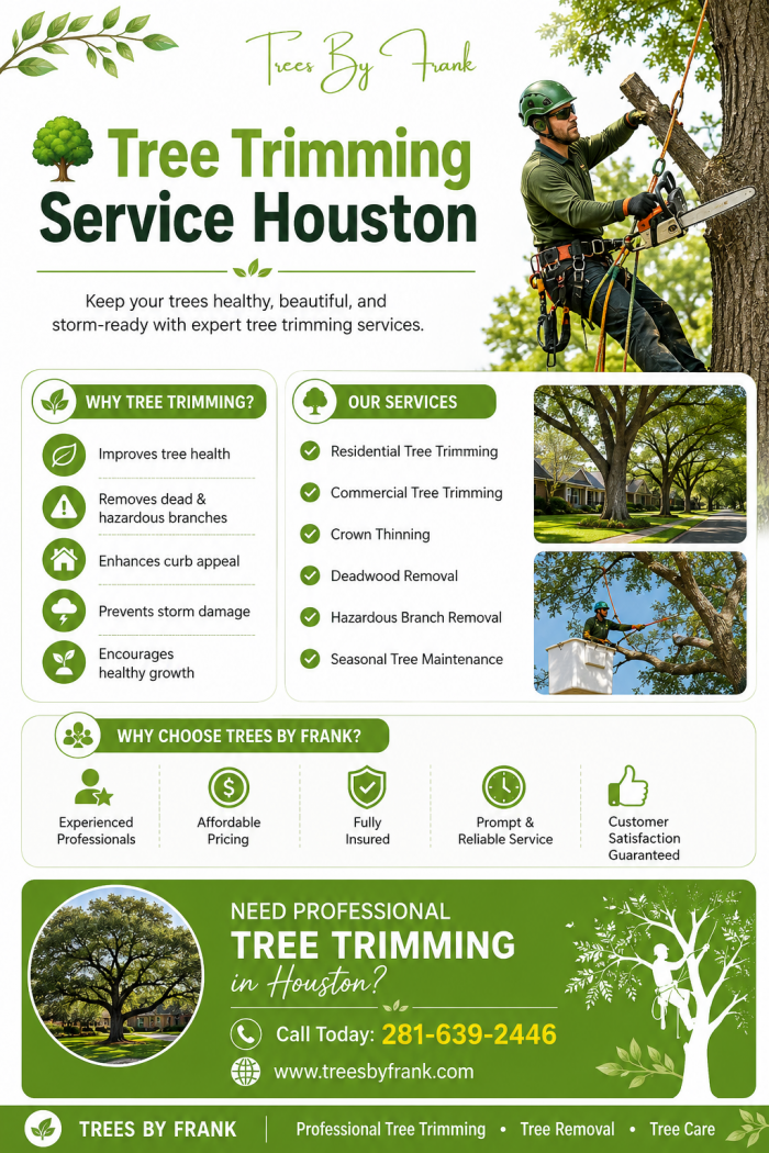 Tree Trimming Service Houston | Trees By Frank