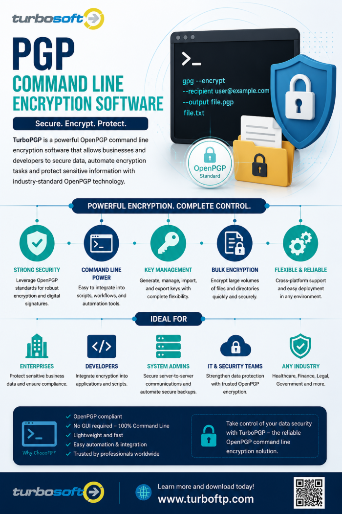 TurboSoft PGP Encryption Software for Windows Automation
