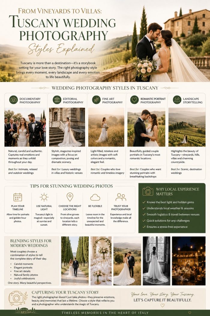 Wedding Photographer Italy Tuscany for Every Style