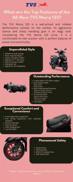 What are the Top Features of the All-New TVS Ntorq 125?