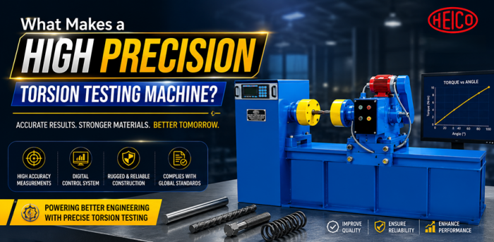 What Makes a High-Precision Torsion Testing Machine?